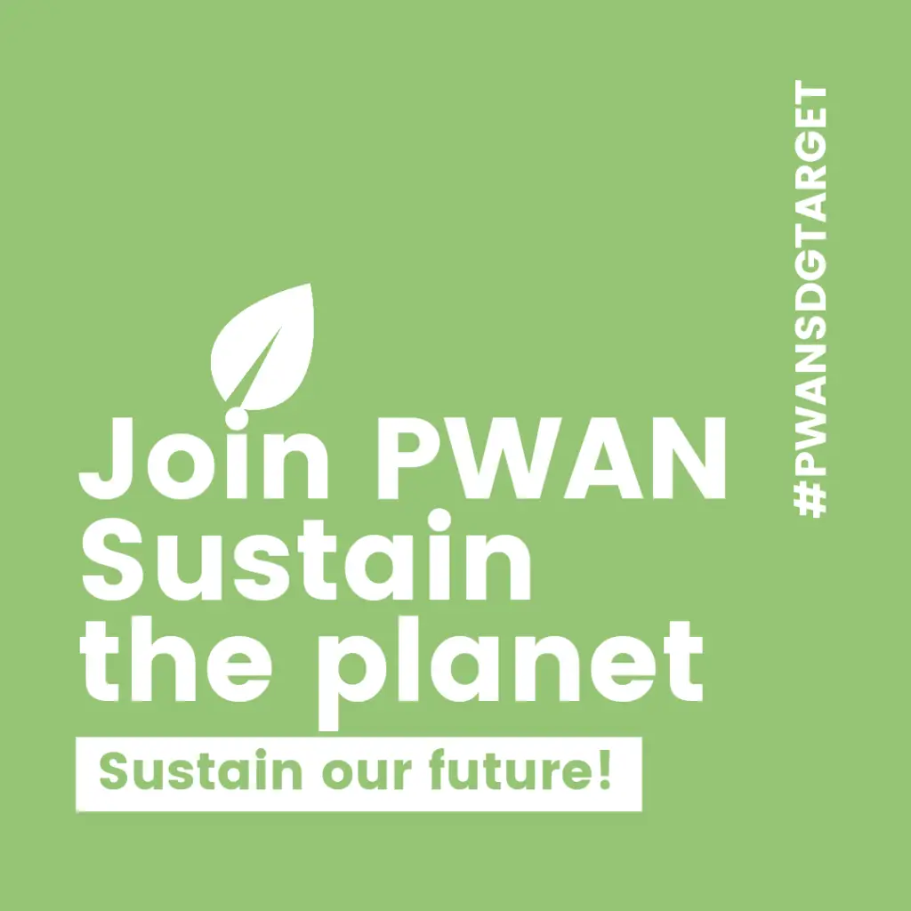 Join PWAN for suatainable planet