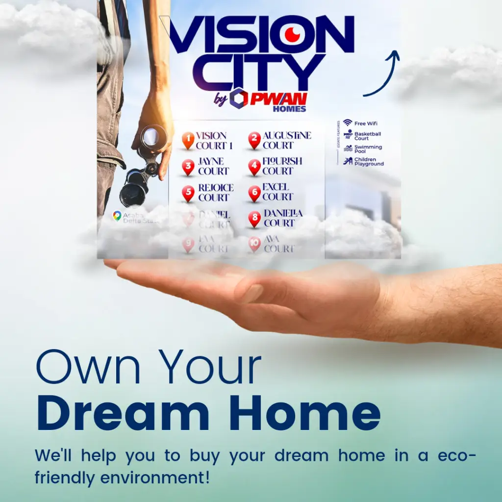 Pwan vision city asaba - eco friendly estate