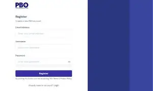 PWAN Registration Page View