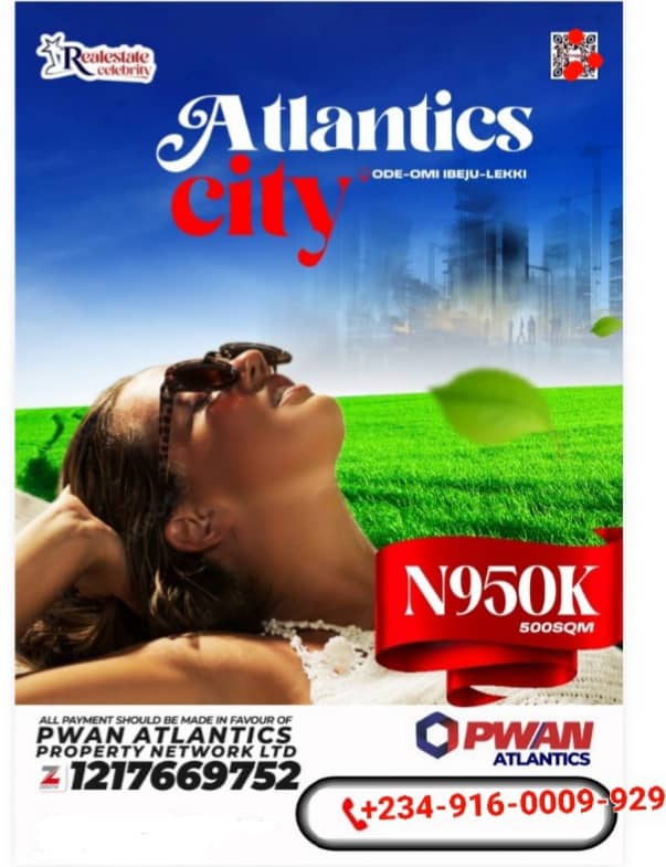 Cheap Land for Sale in Lagos - PWAN Atlantics - Atlantics City Ode Omi Ibeju Lekki