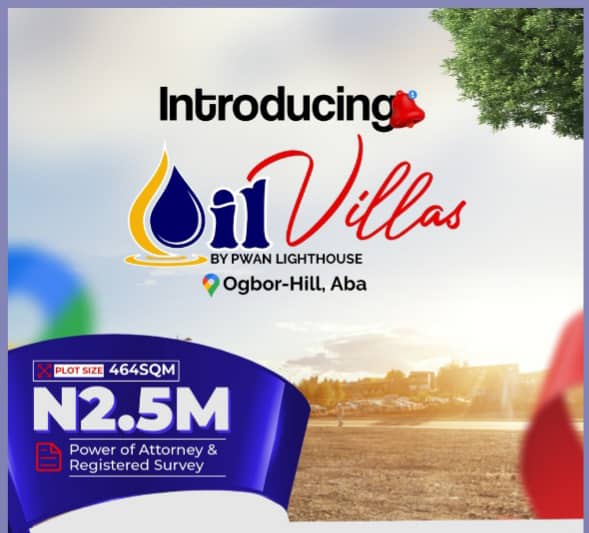 Cheap Lands for Sale in Abia State – Secure Your Future in Oil Villa, Aba!