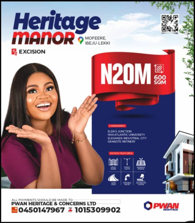 Heritage Manor Estate, Ibeju-Lekki – Secure Your Future with PWAN Properties