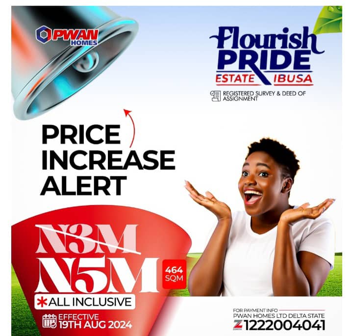 Land for Sale in Abuja – Secure a 500SQM Plot at Flourish Pride Estate Phase 2, Gwagwalada