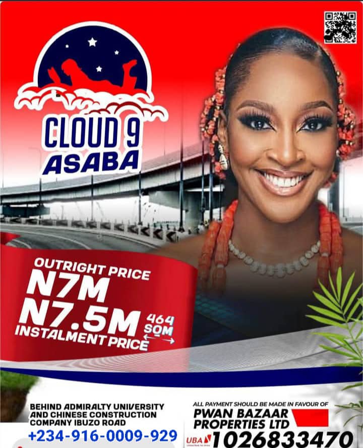 Land for Sale in Asaba Delta State Nigeria PWAN Bazaar - CLOUD9 Estate