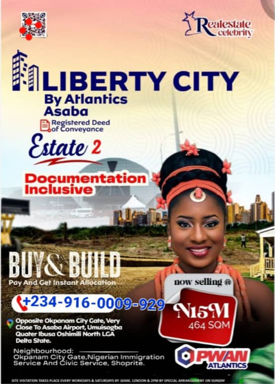 Land for Sale in Asaba Delta State - PWAN Atlantics - Liberty City