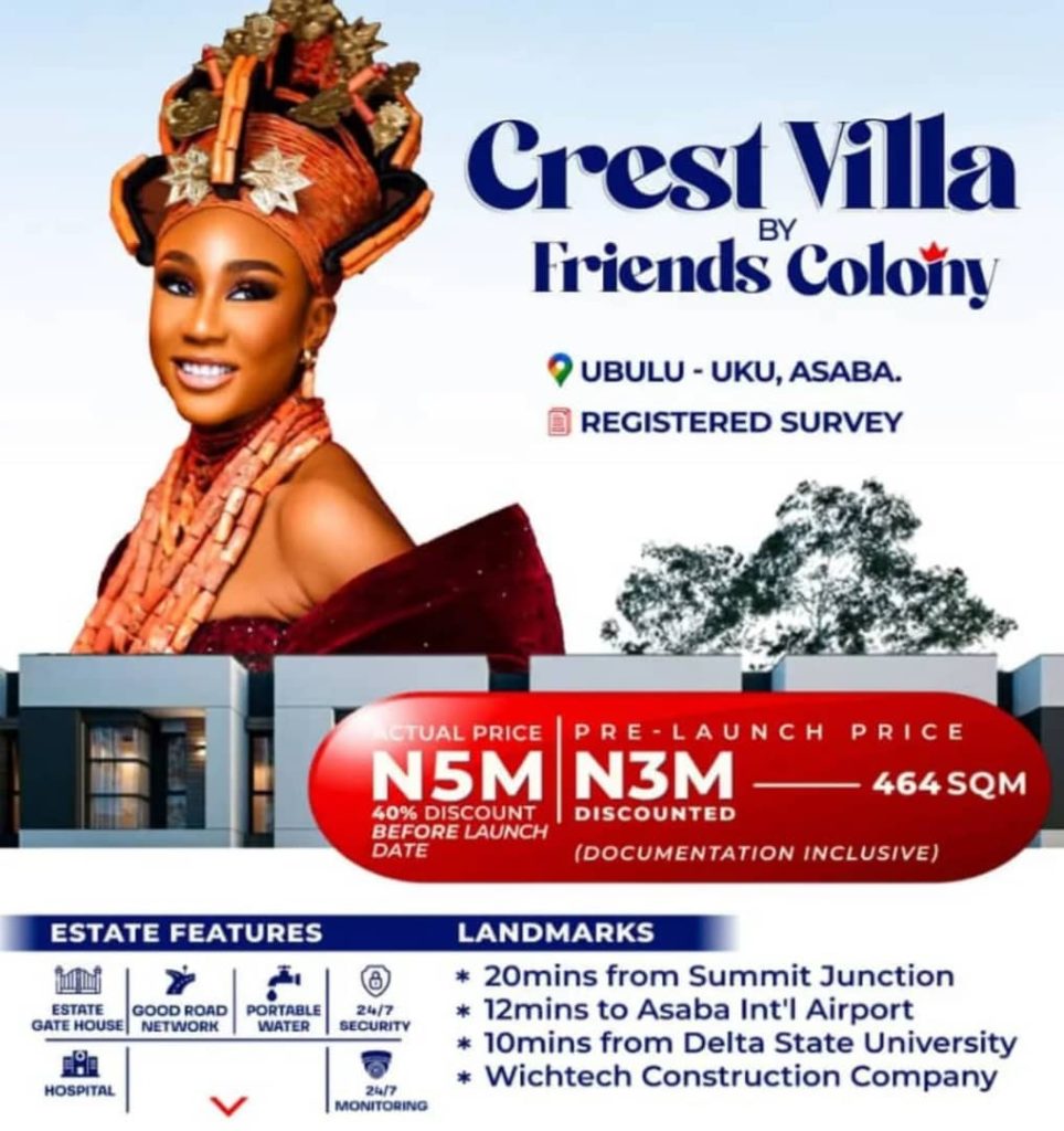 Land for Sale in Asaba Delta State - PWAN Crest