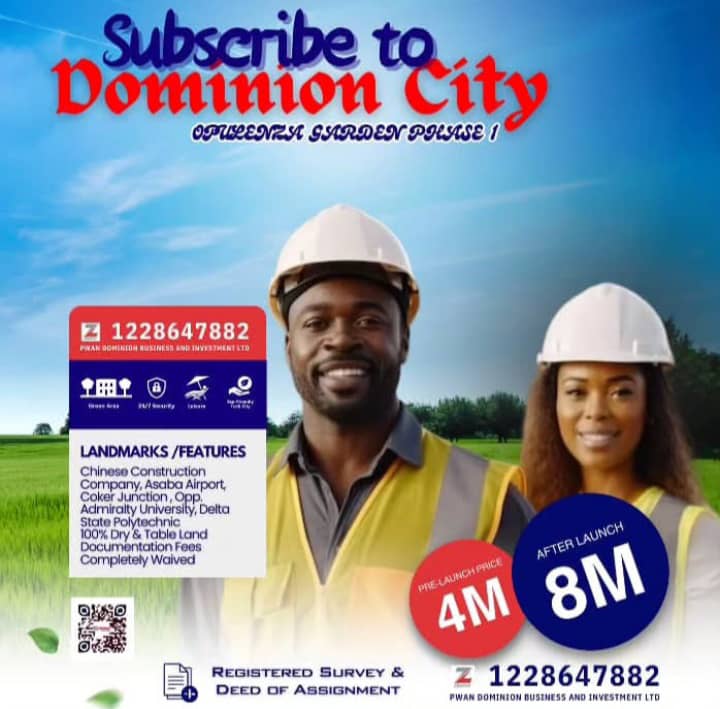 Land for Sale in Ibusa Asaba Delta State Nigeria – ₦4M – Your Gateway to Luxury Living