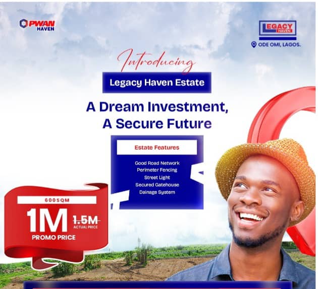 Land for Sale in Lagos, Unlock Your Dream Home at Legacy Haven Estate