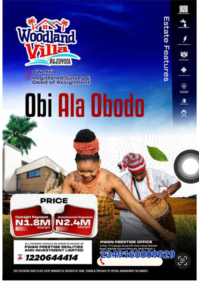 Land for Sale in Owerri Imo State, Own a 464SQM Plot for Just ₦1.8M!