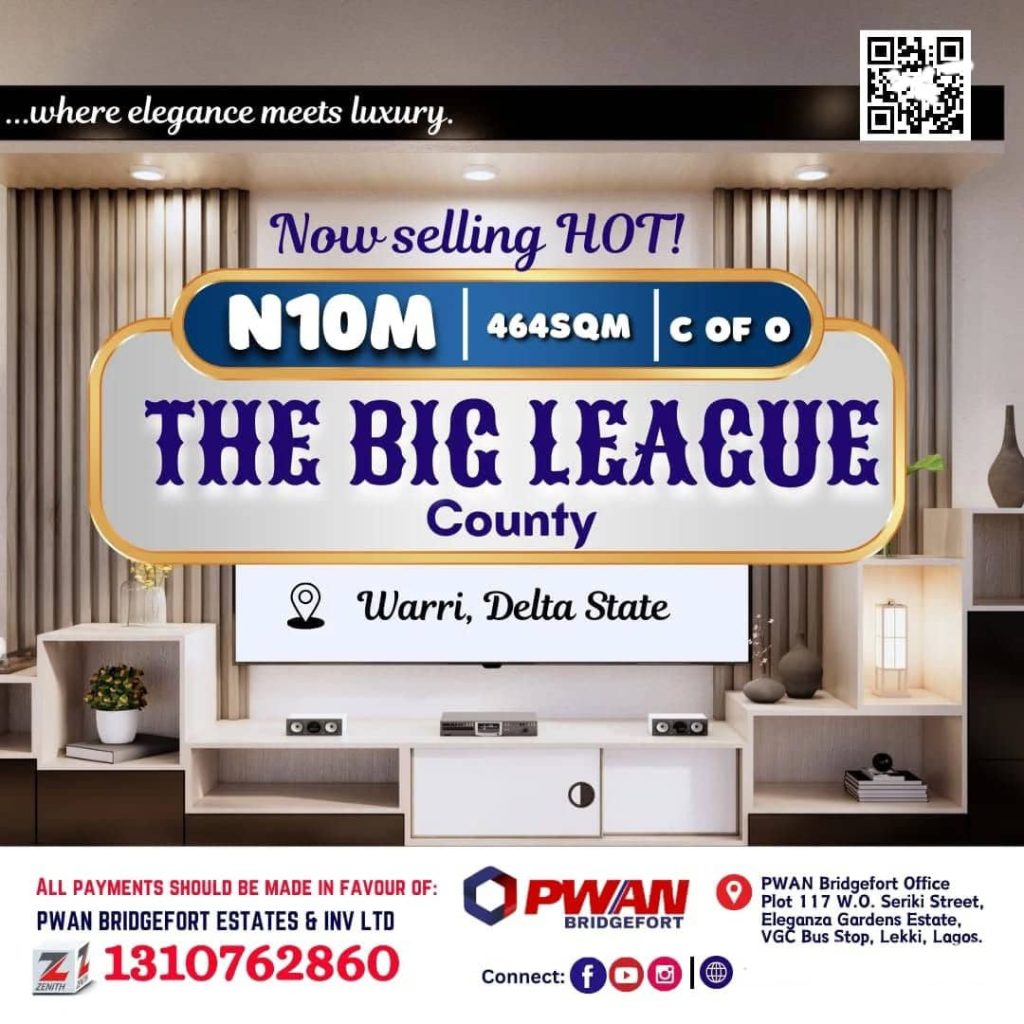 Land for Sale in Warri Delta State - PWAN Bridgefort - The Big League County