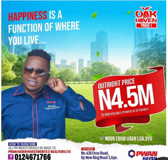 Land in Uyo for Sale PWAN HAVEN