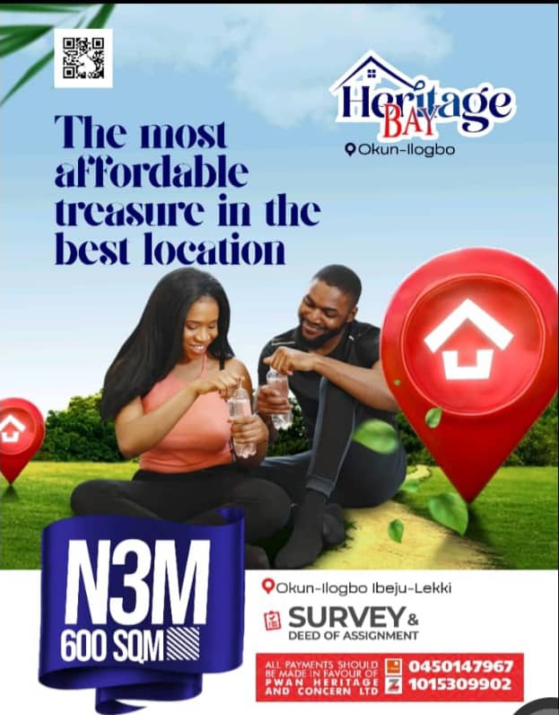 PWAN Properties – Secure Your Future with Heritage Bay, Okun-Ilogbo