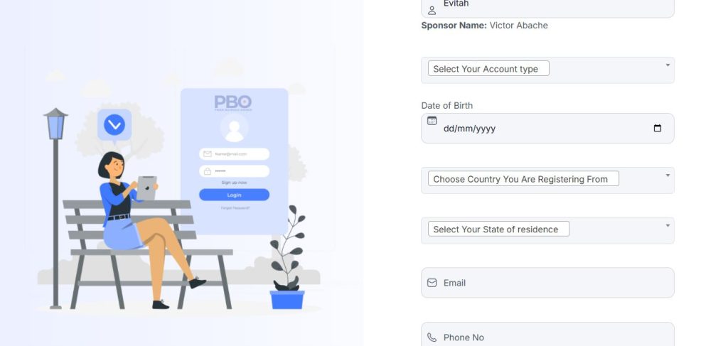 Fill PWAN PBO form 2