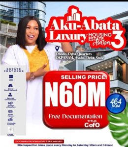 Land for Sale in Asaba Delta State – Your Gateway to Luxury and High Returns!
