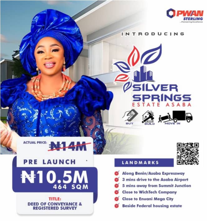 Land for Sale in Asaba – From Just N10.5M - Own a Prime 464sqm Plot in Silver Springs Estate