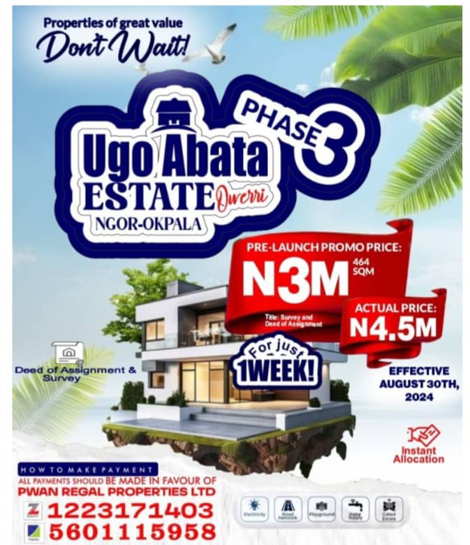 Land for Sale in Delta State – Your Dream Investment Starts Here!