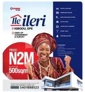 Land for Sale in Epe – 5 Compelling Reasons to Invest in Ile Ileri Estate Today