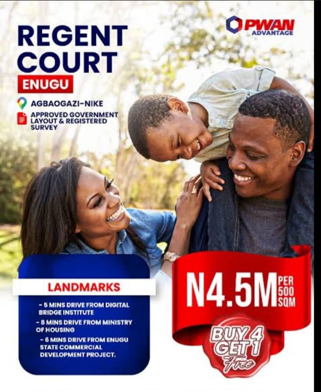 Plots of Land For Sale in Enugu – Secure Your Investment Today at ₦4.5 Million