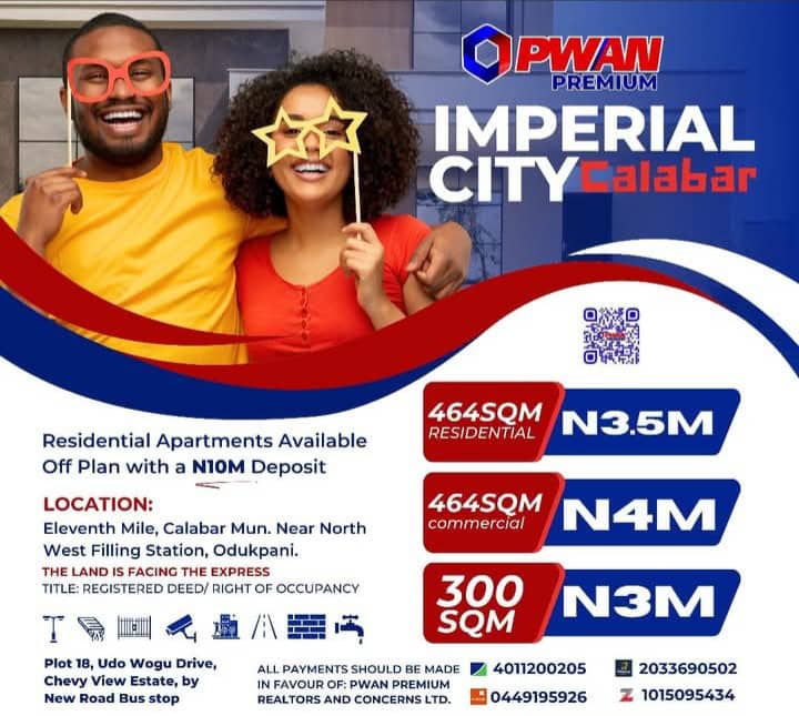 ₦2.5M Land for Sale in Calabar – Own a Prime Plot in Africa’s Emerging Paradis
