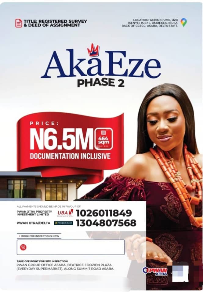 🔥 Land for Sale in Asaba Nigeria – Secure Your Future for Just ₦6.5M & Enjoy Exclusive Rewards!